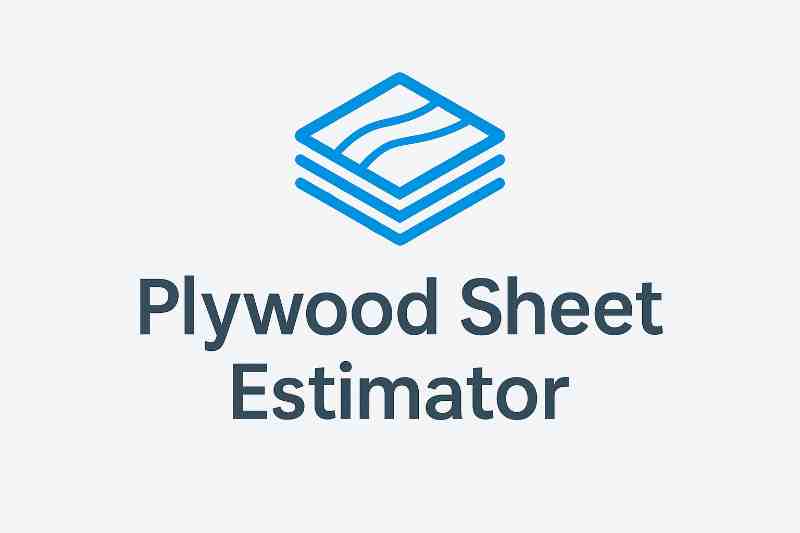 Plywood Sheet Estimator
